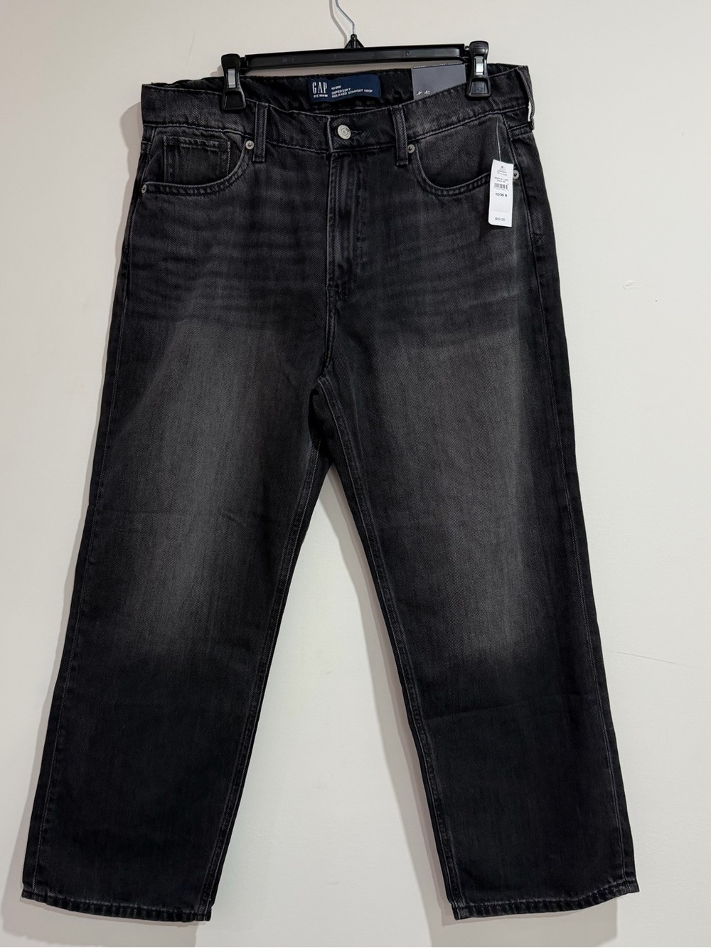 GAP SuperSoft Relaxed Straight Crop Jeans NWT